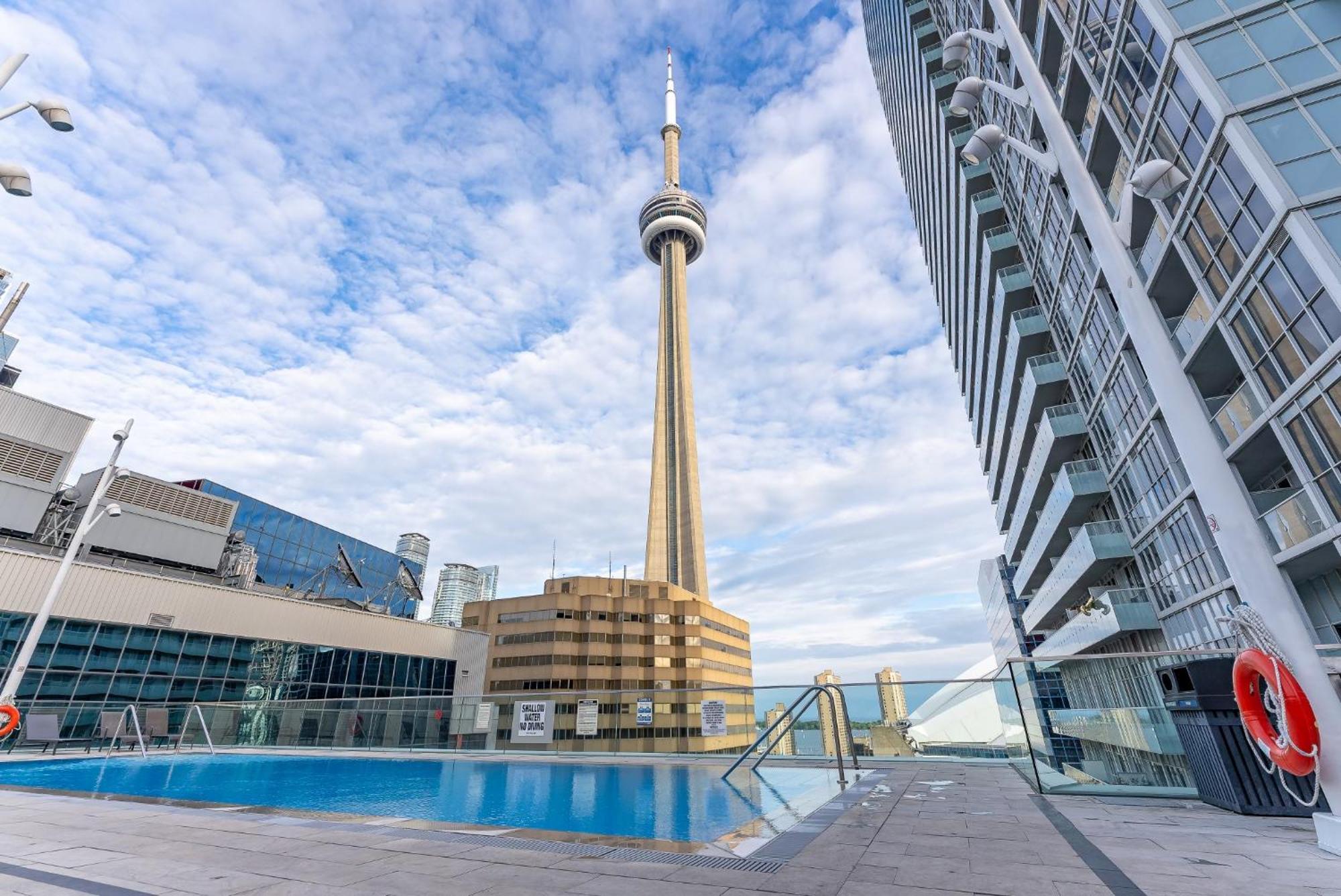 トロント2Br 2Bth Apt-Rogers Center-Cn Tower-Free Parkingアパートメント エクステリア 写真